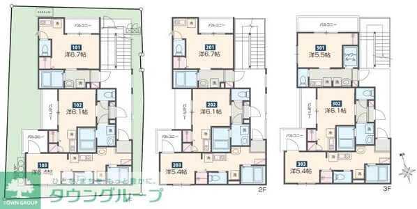 MELDIA堀切菖蒲園IVの物件内観写真